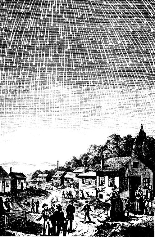 1833 meteor storm