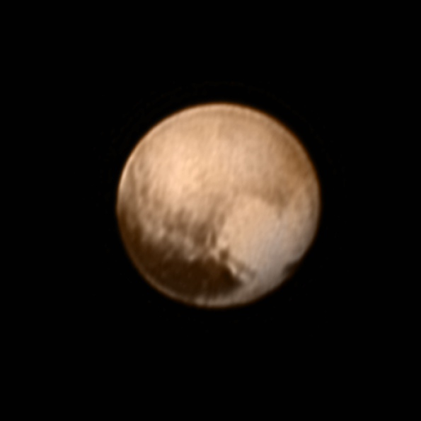 Pluto hearts us